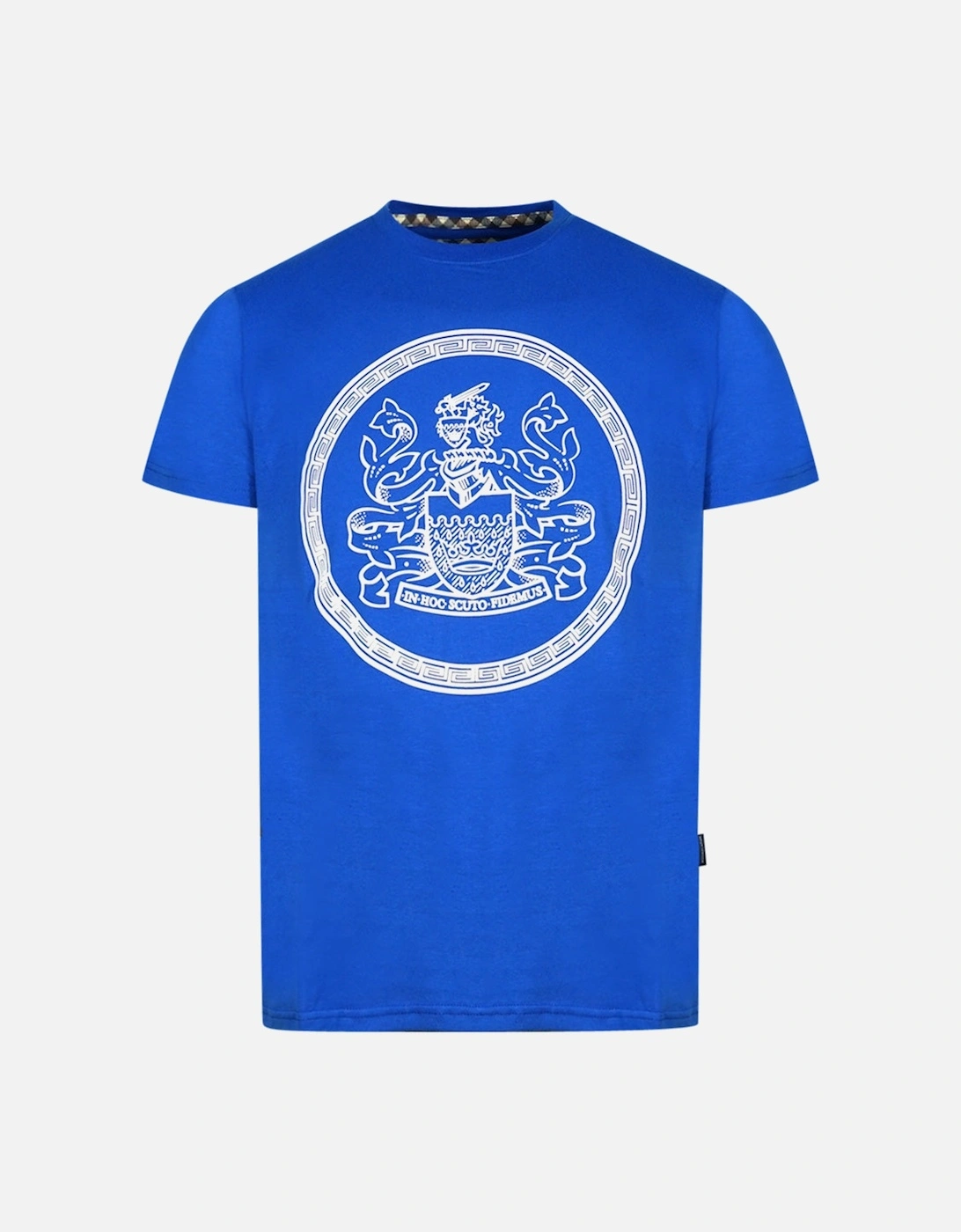 Circle Aldis Logo Blue T-Shirt, 3 of 2