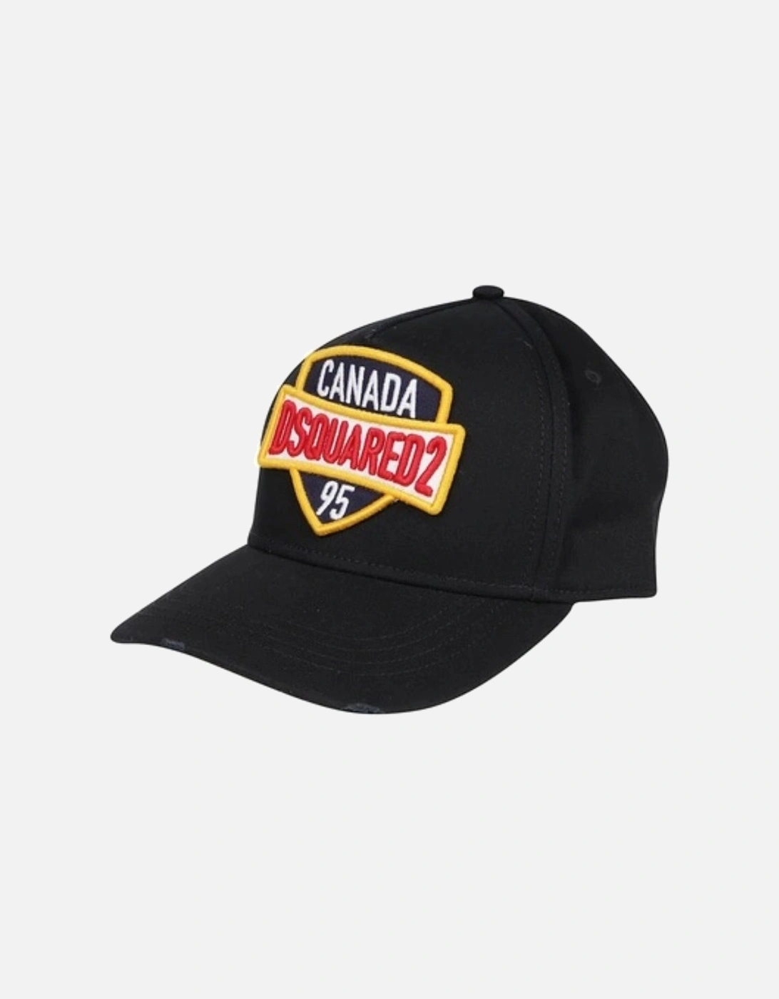 Embroidered Canada 95 Shield Logo Black Cap, 4 of 3