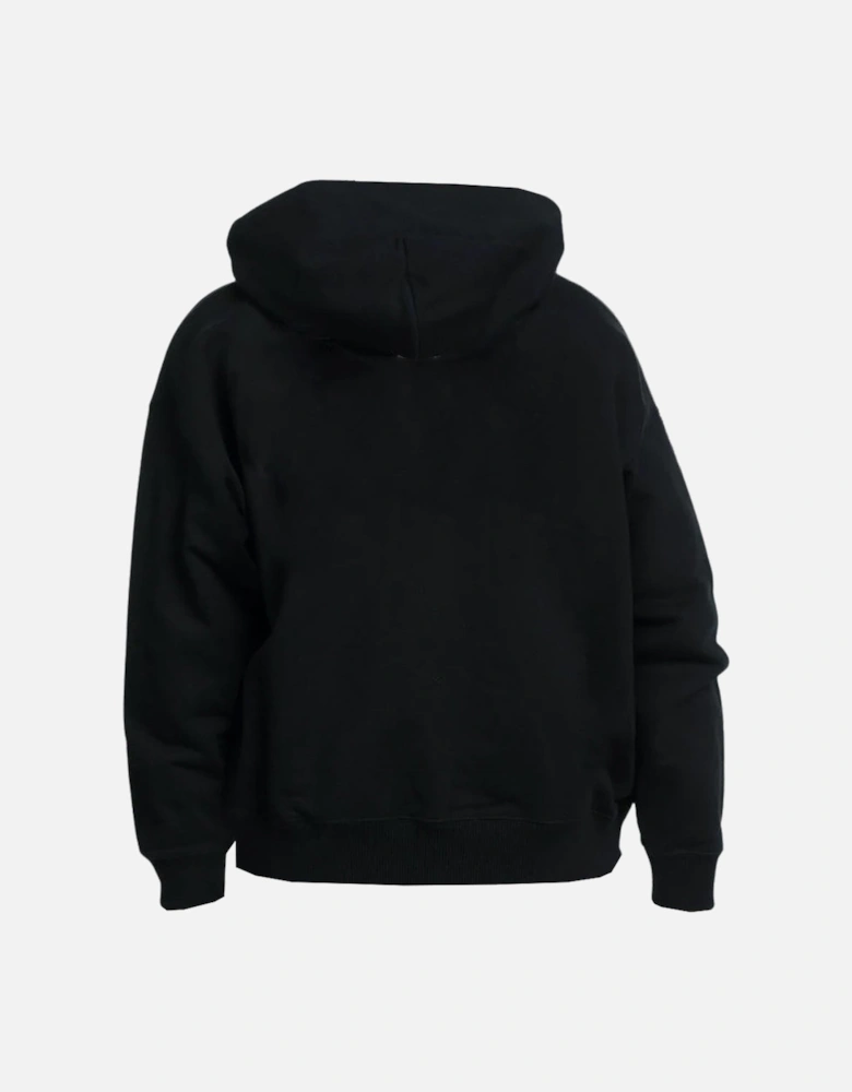 Pocket Skate Logo Black Hoodie