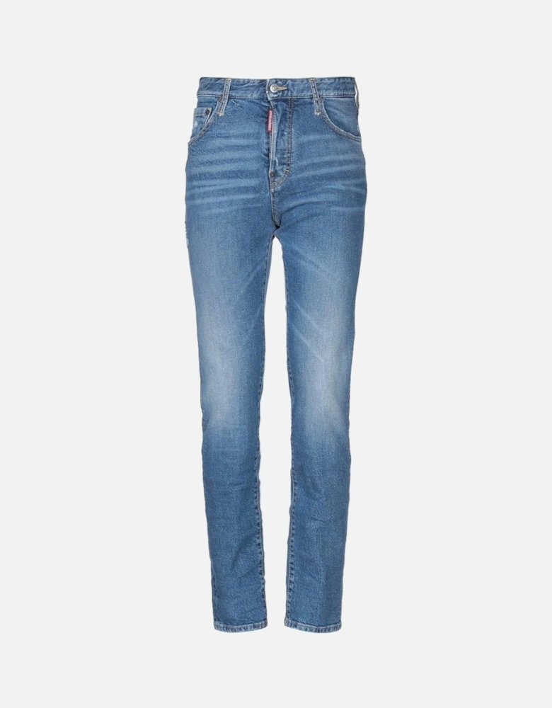 Faded Blue Sexy Mercury Jeans