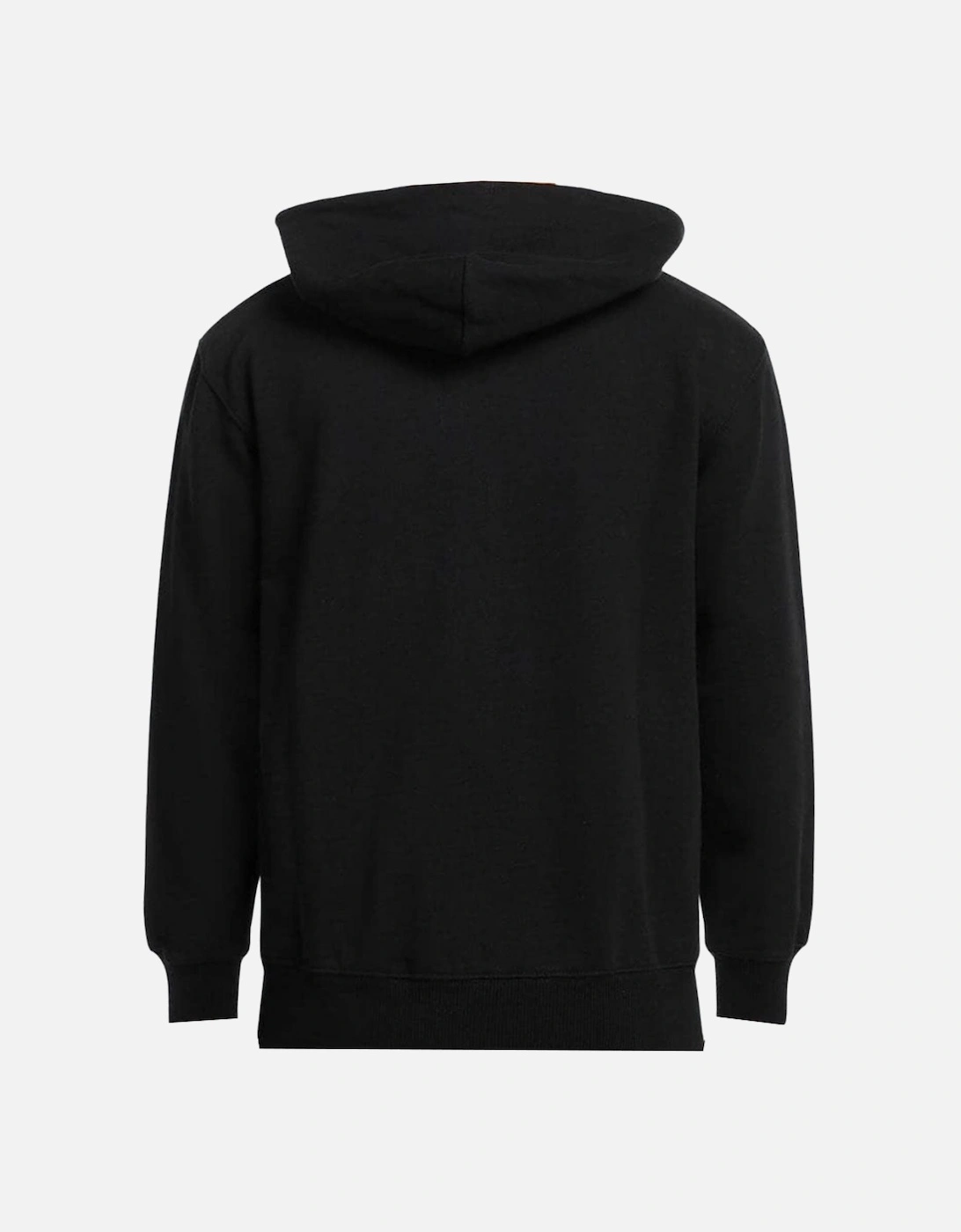 Off White Single Arrow Slim Fit Black Zip Hoodie