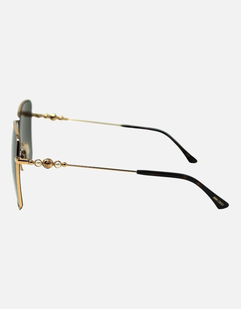 Hester/S 006J HA Gold Sunglasses