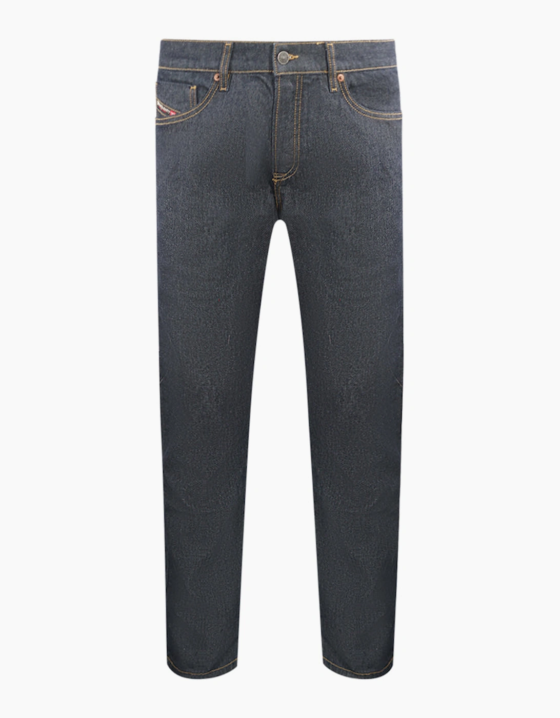 Men's Diesel D-Fining 009HF Dark Blue Jeans - Black - Size: 32/32