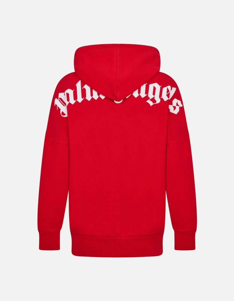 Classic Logo Red Hoodie
