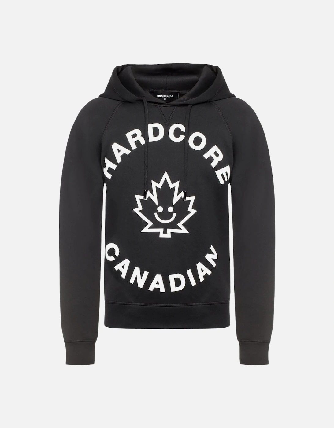 Hardcore Canadian Maple Leaf Logo Black Hoodie, 3 of 2