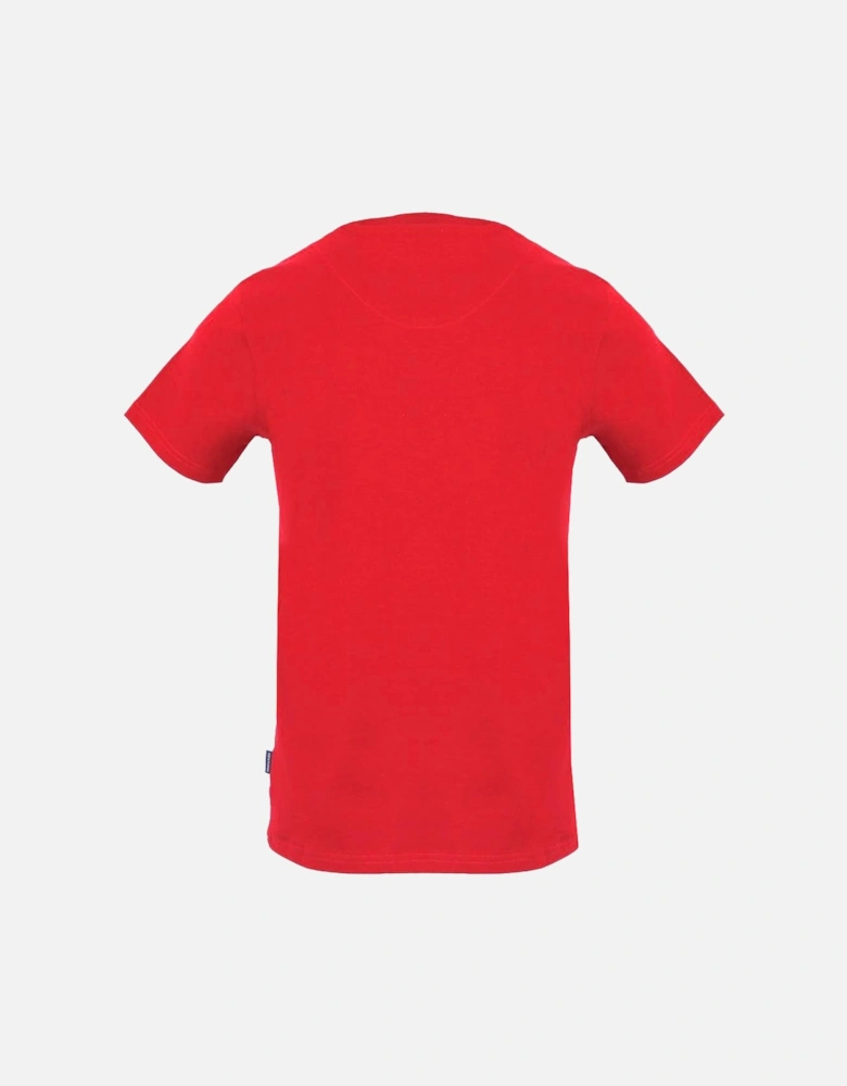 Block Brand Logo Red T-Shirt