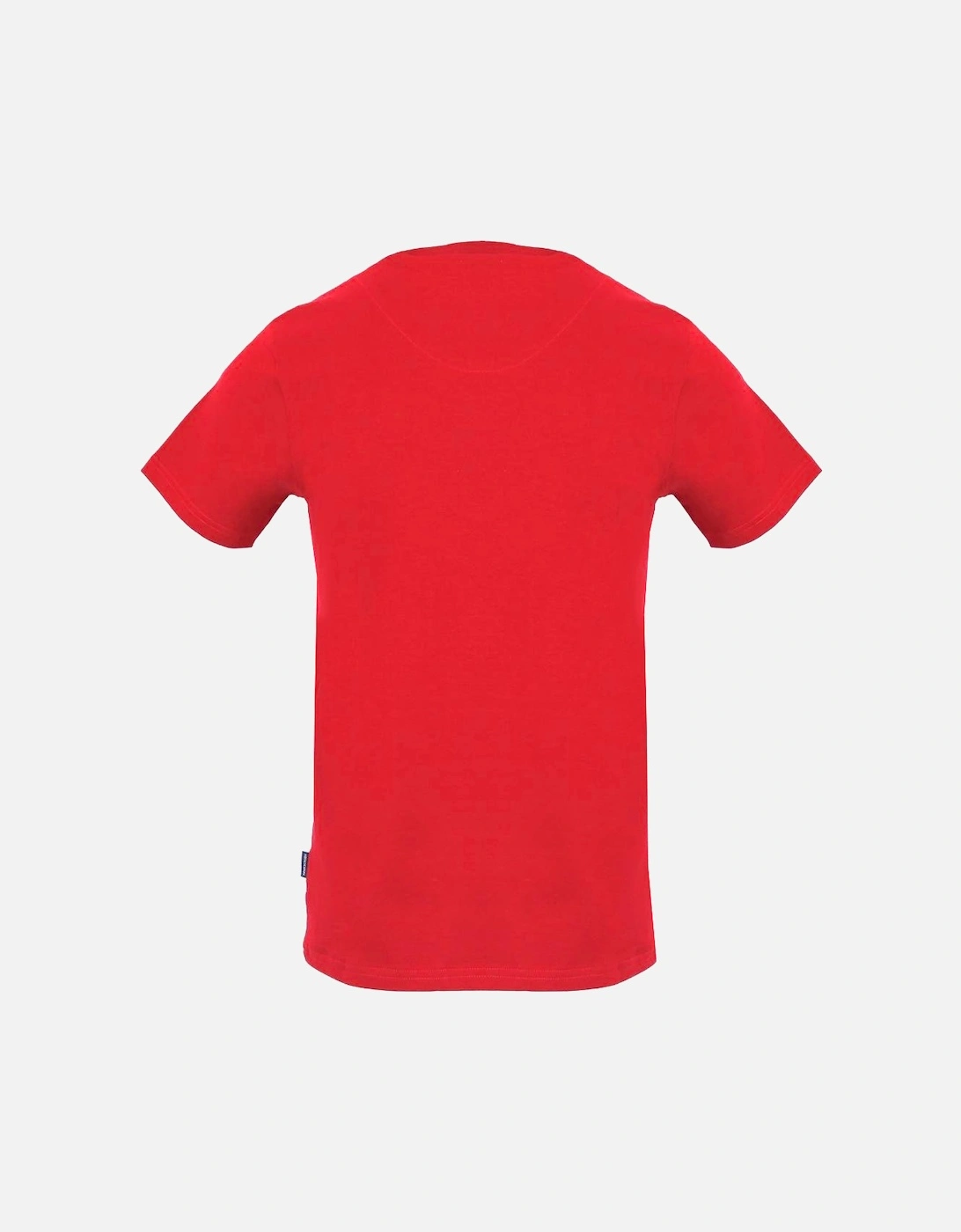 Distorted Logo Red T-Shirt