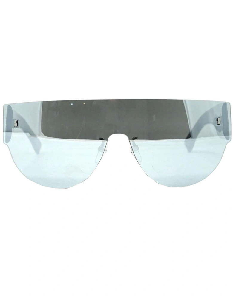 Icon D2 0002 CCP White Sunglasses