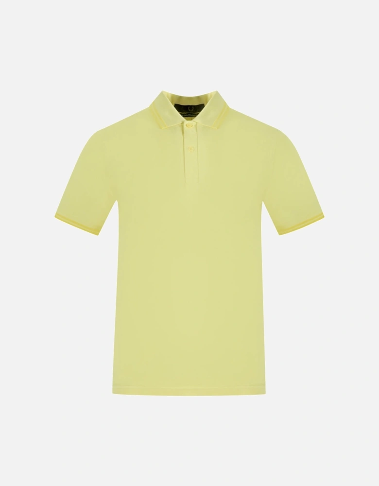 Twin Tipped Collar M12 I99 Yellow Polo Shirt