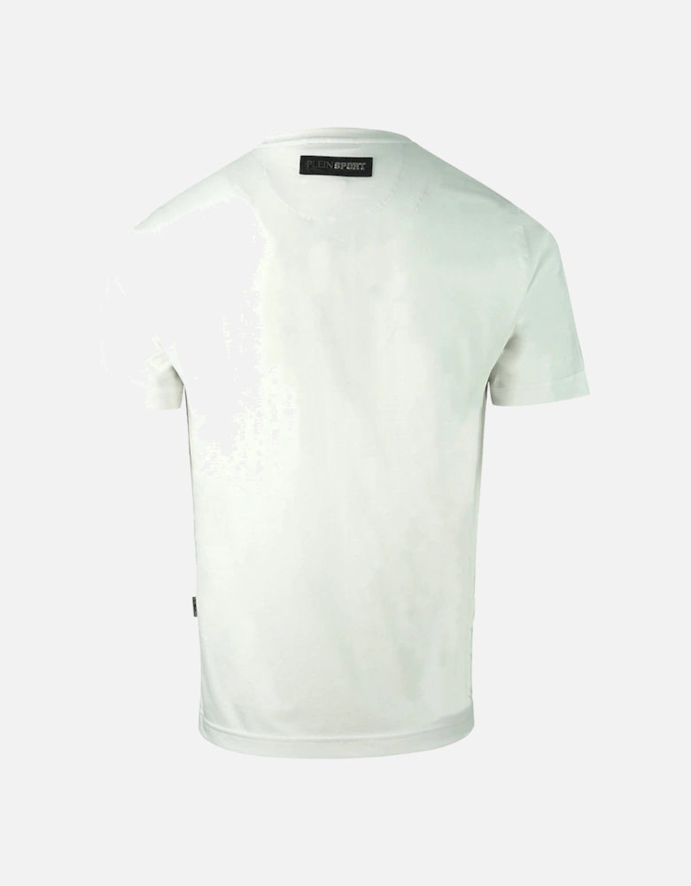 Plein Sport White Tiger Head Logo White T-Shirt