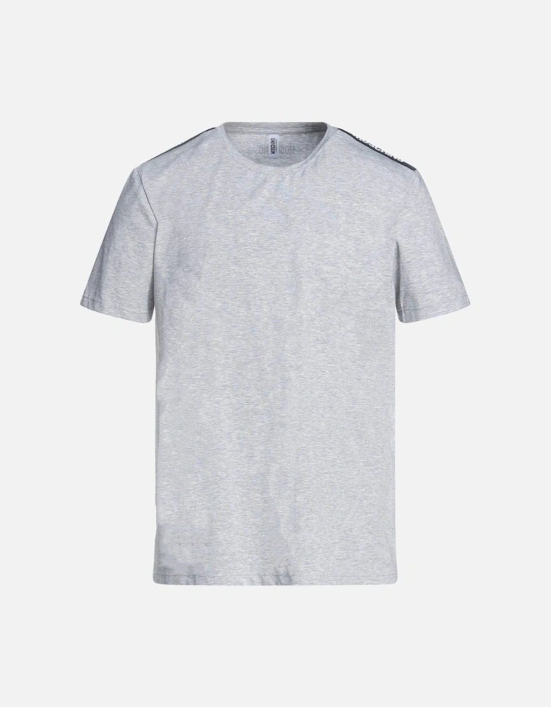 Brand Tape Logo Grey T-Shirt