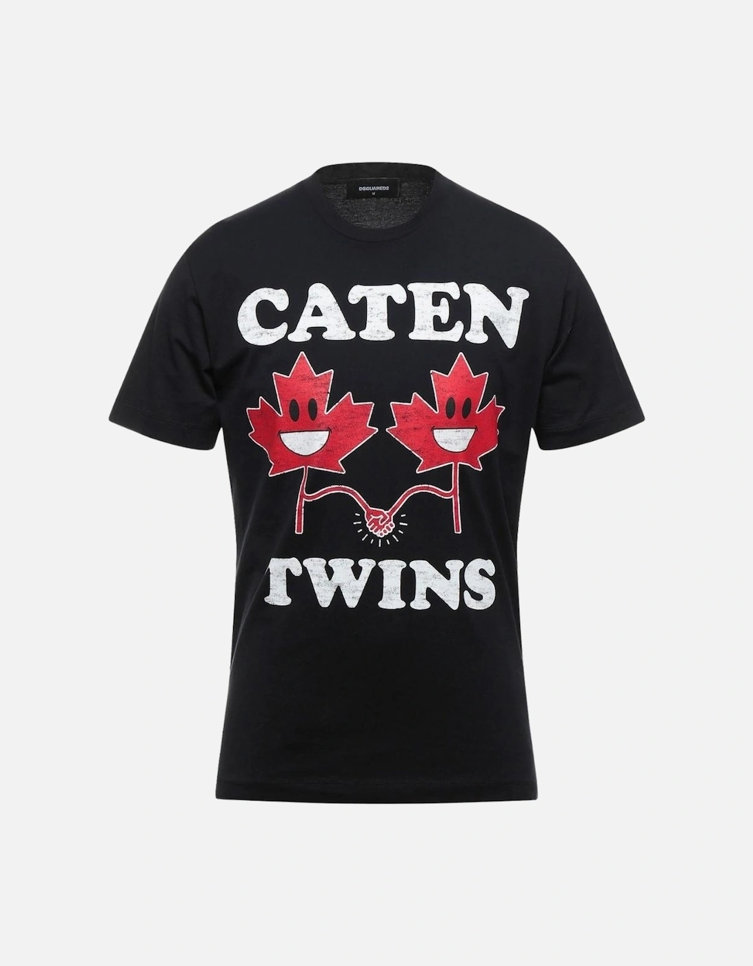 Maple Leaf Caten Twins Black T-Shirt, 3 of 2