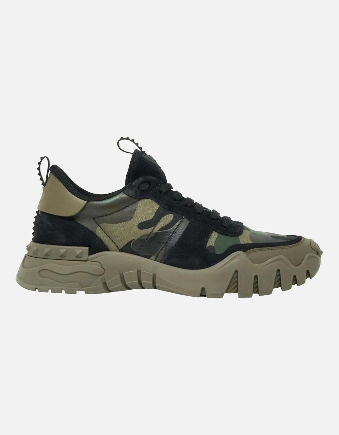 Garavani Rock Runner Green Camo Sneakers, 5 of 4