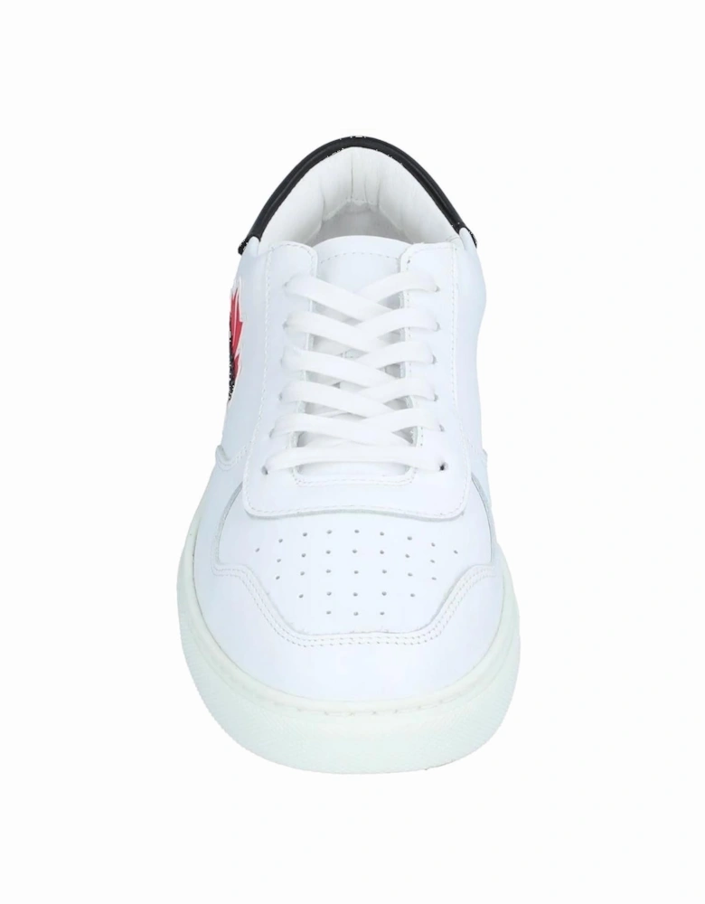 Maple Gym Low Top White Sneakers