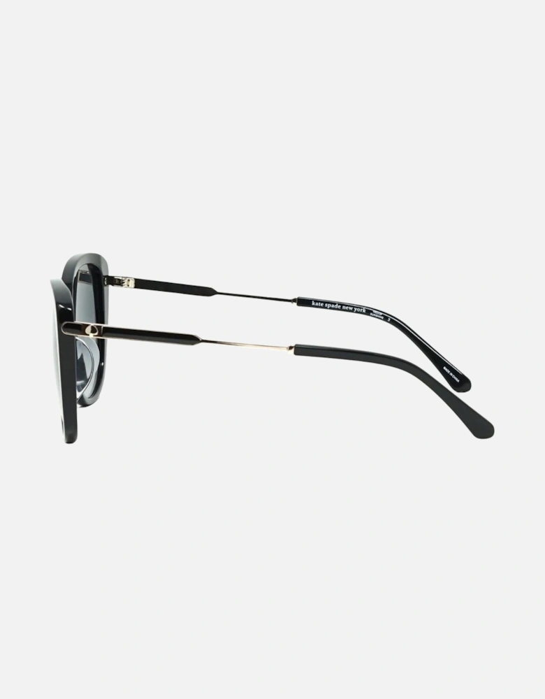 Lorene/F/S 0807 9O Black Sunglasses