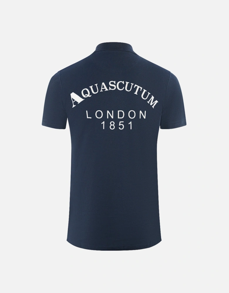 London 1851 Navy Blue Polo Shirt