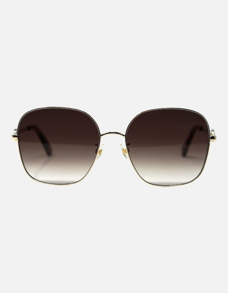 Tayla/F/S 0J5G 9O Gold Sunglasses