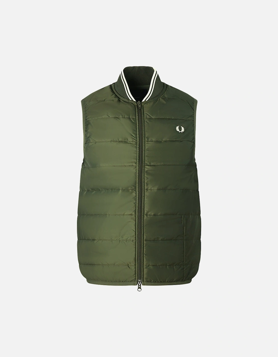 x Lavenham Quilted Green Gilet Jacket, 3 of 2