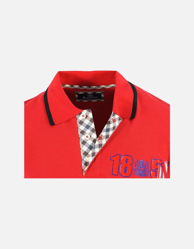 London 1851 Red Polo Shirt