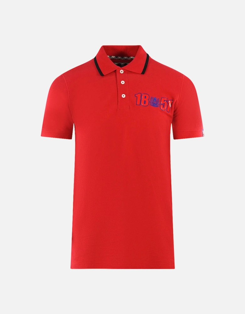 London 1851 Red Polo Shirt