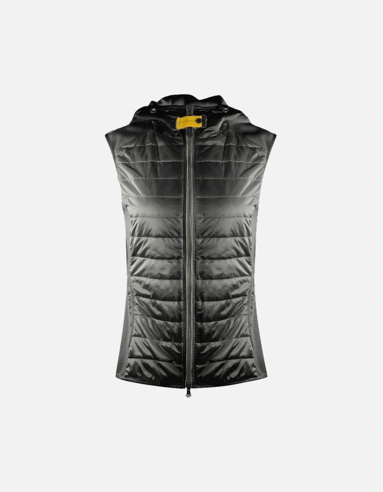 Nicky Black Hooded Gilet