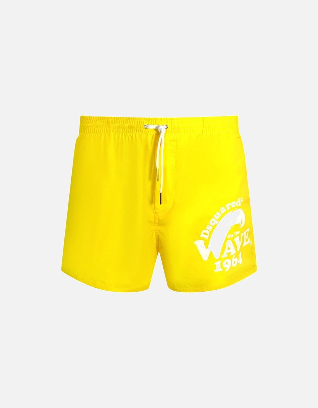 On the Wave 1964 Logo Yellow Swim Shorts, 3 of 2