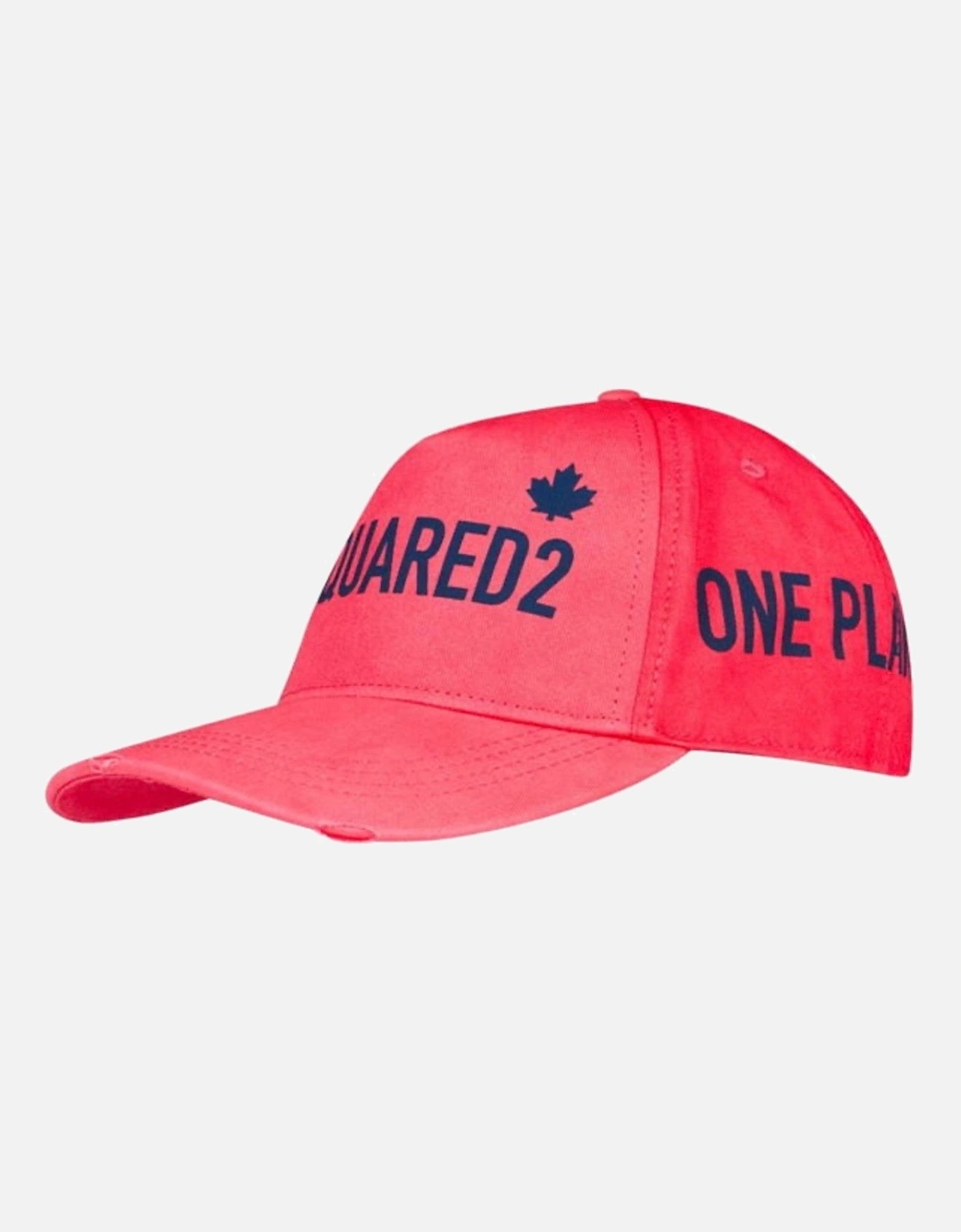 One Planet Logo Red Cap