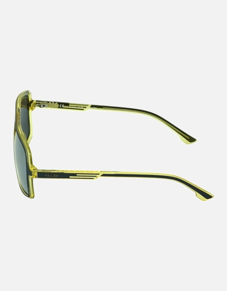 SPL961M KAUP Yellow Sunglasses