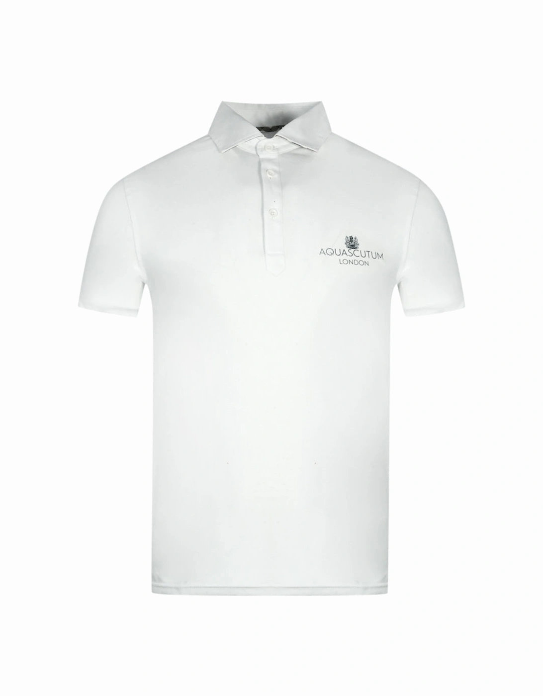 London Bold Logo White Polo Shirt, 3 of 2
