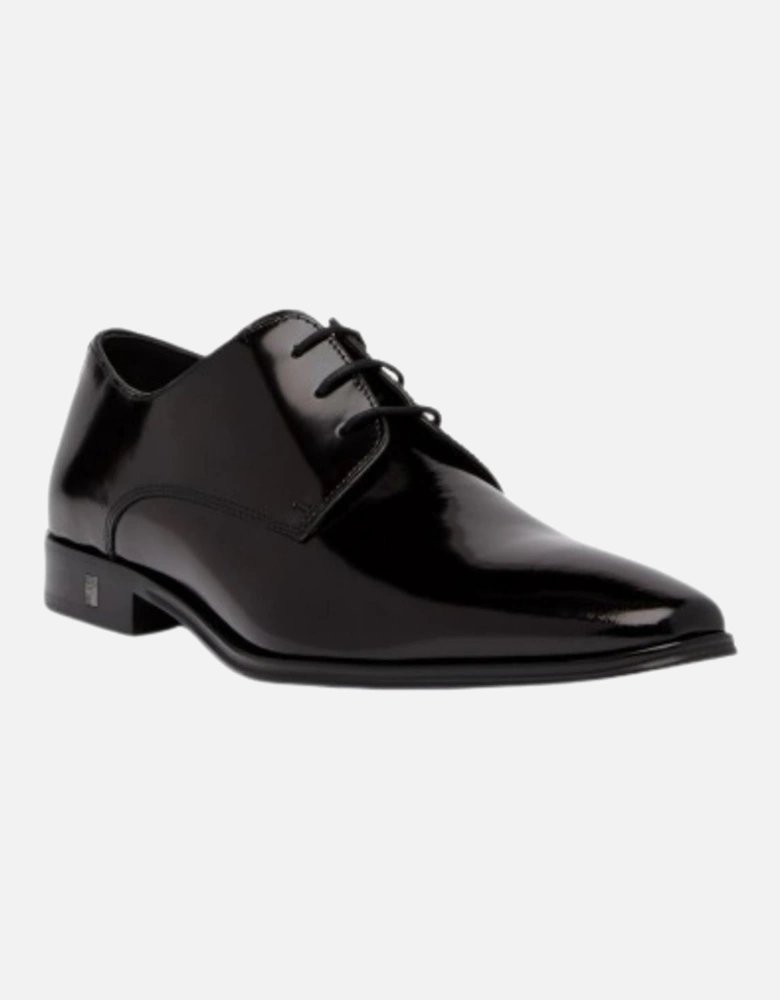 Derby Black Leather Shoes