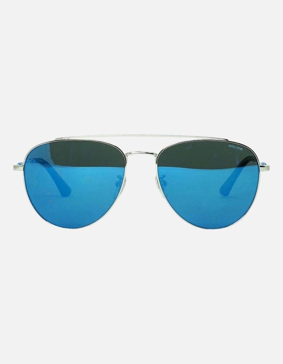 SPL995M 579B Silver Sunglasses, 4 of 3