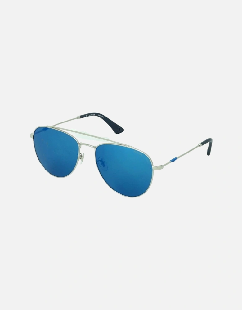 SPL995M 579B Silver Sunglasses