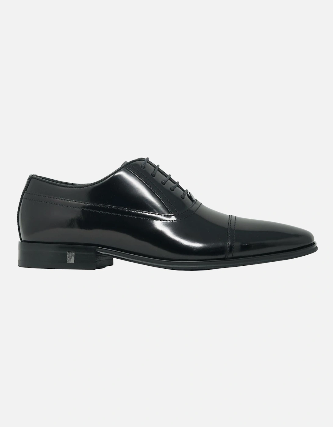 Oxford Leather Black Shoes, 5 of 4