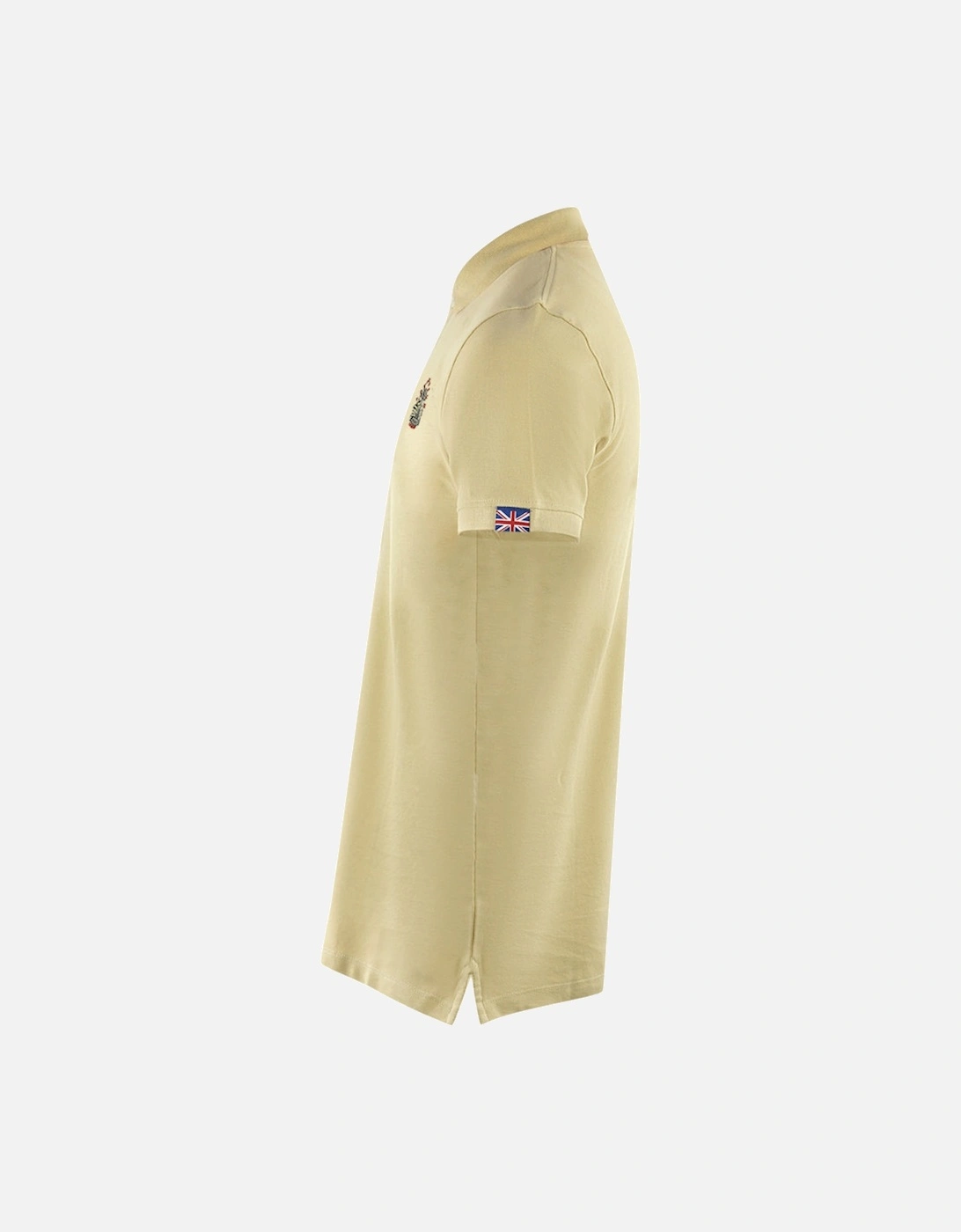 London Crest Beige Polo Shirt