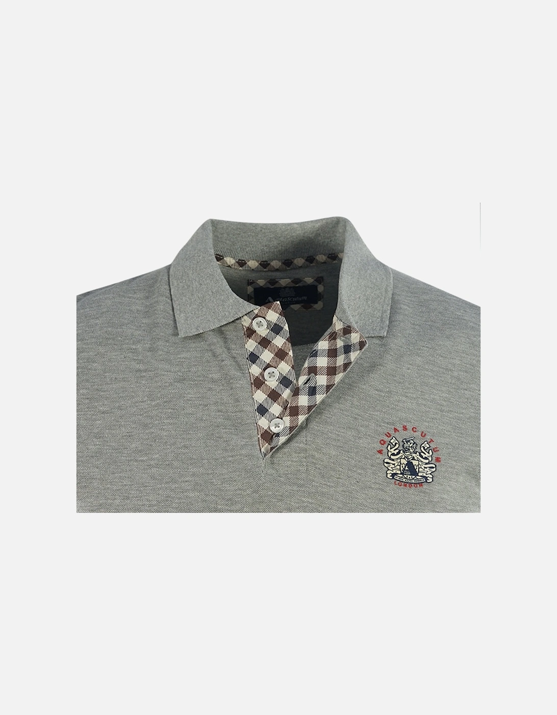 London Crest Grey Polo Shirt