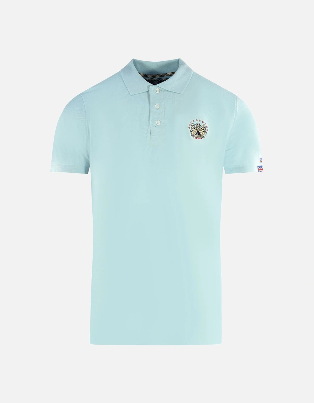 London Crest Light Blue Polo Shirt, 5 of 4