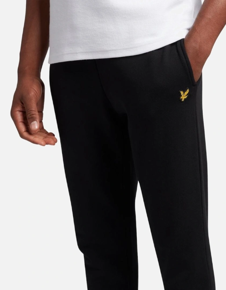 Lyle & Scott Brand Logo Jet Black Sweatpants