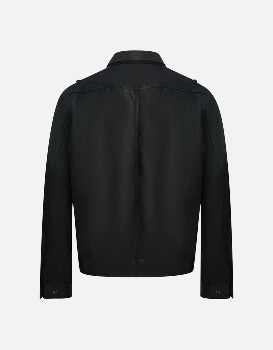 Utility Flap Pocket Black Jacket