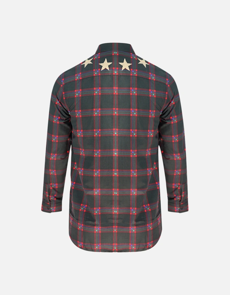 15W6425846 Brown Check Casual Shirt