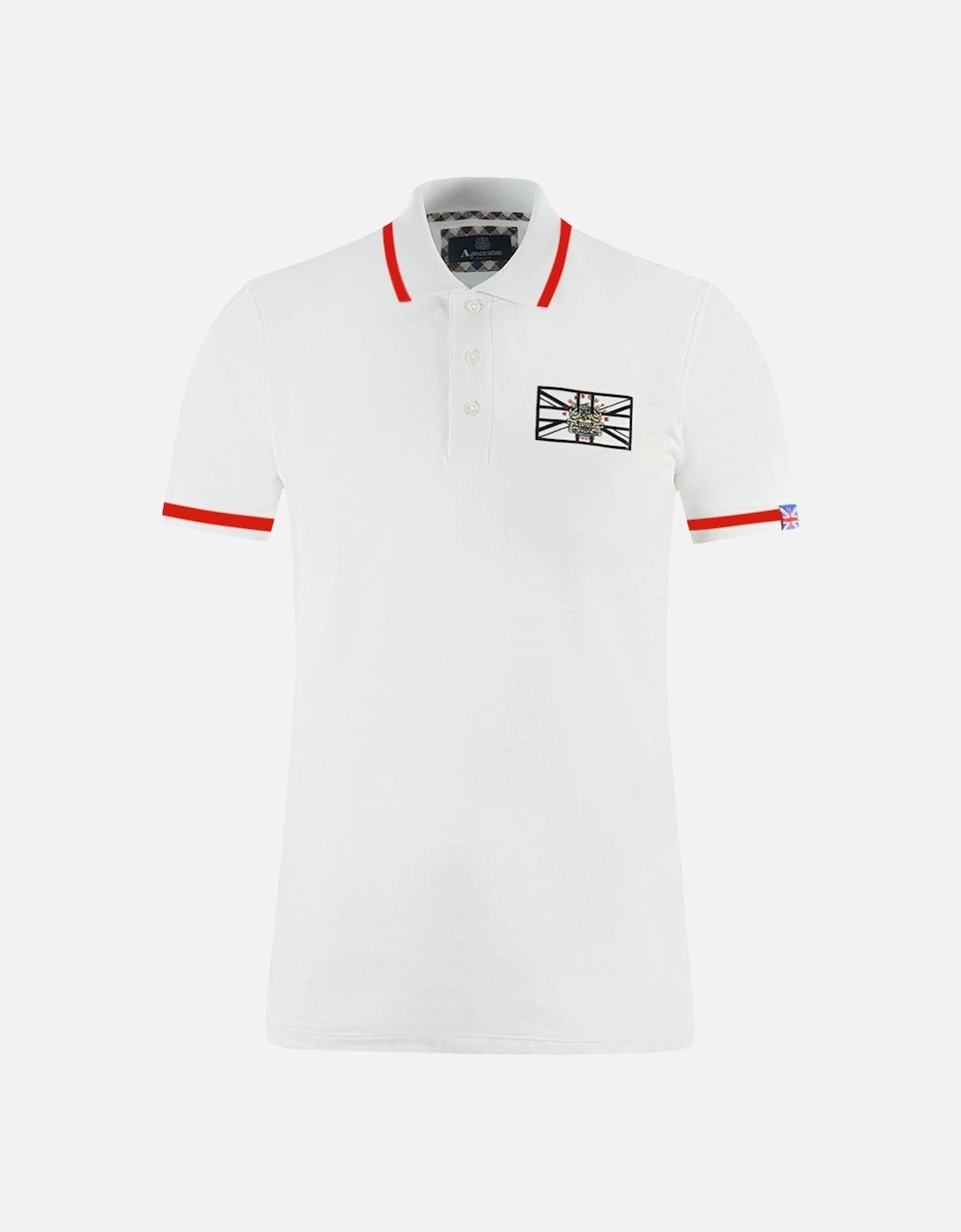 London Union Jack White Polo Shirt, 5 of 4