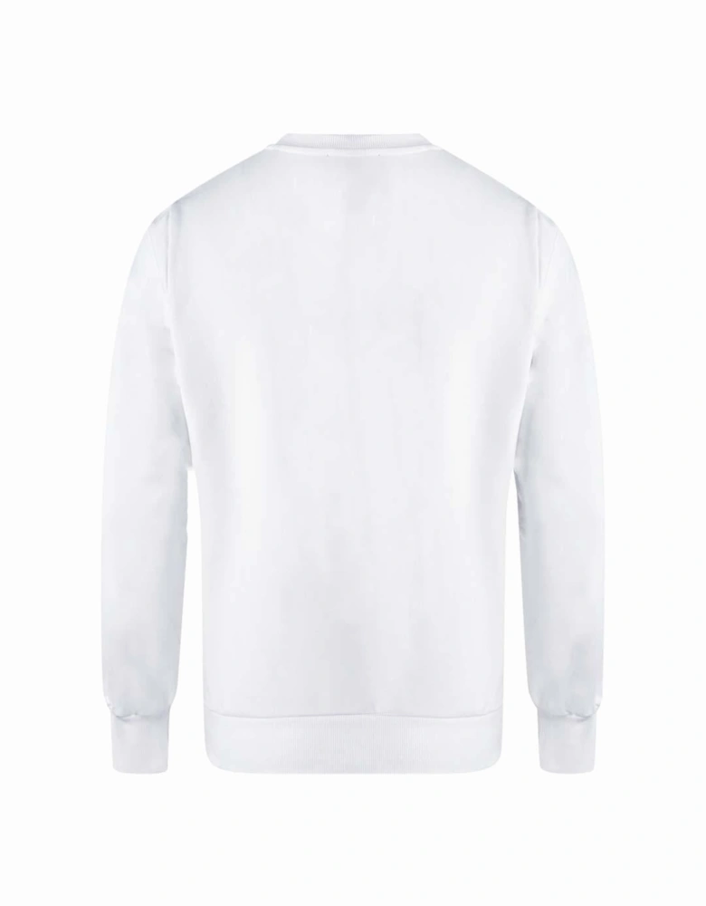 Pyramid Brand Logo White Sweater
