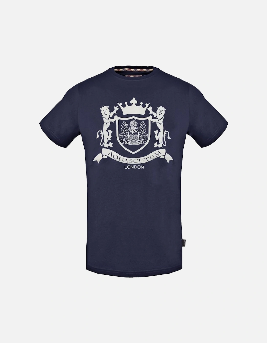 Royal Logo Navy Blue T-Shirt, 3 of 2