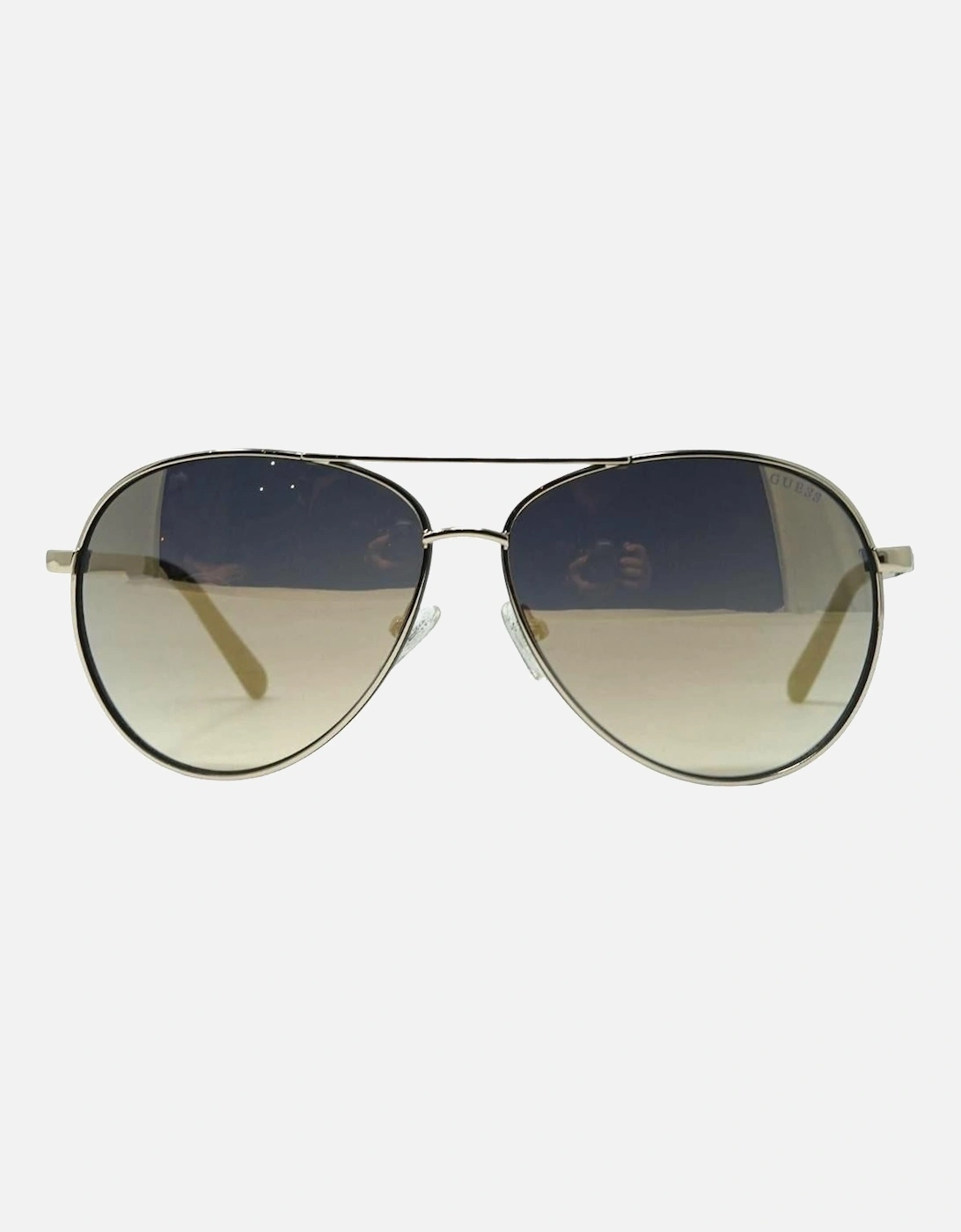 GU6948 32C Gold Sunglasses, 4 of 3