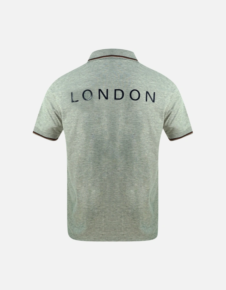 Aldis Crest Grey Polo Shirt