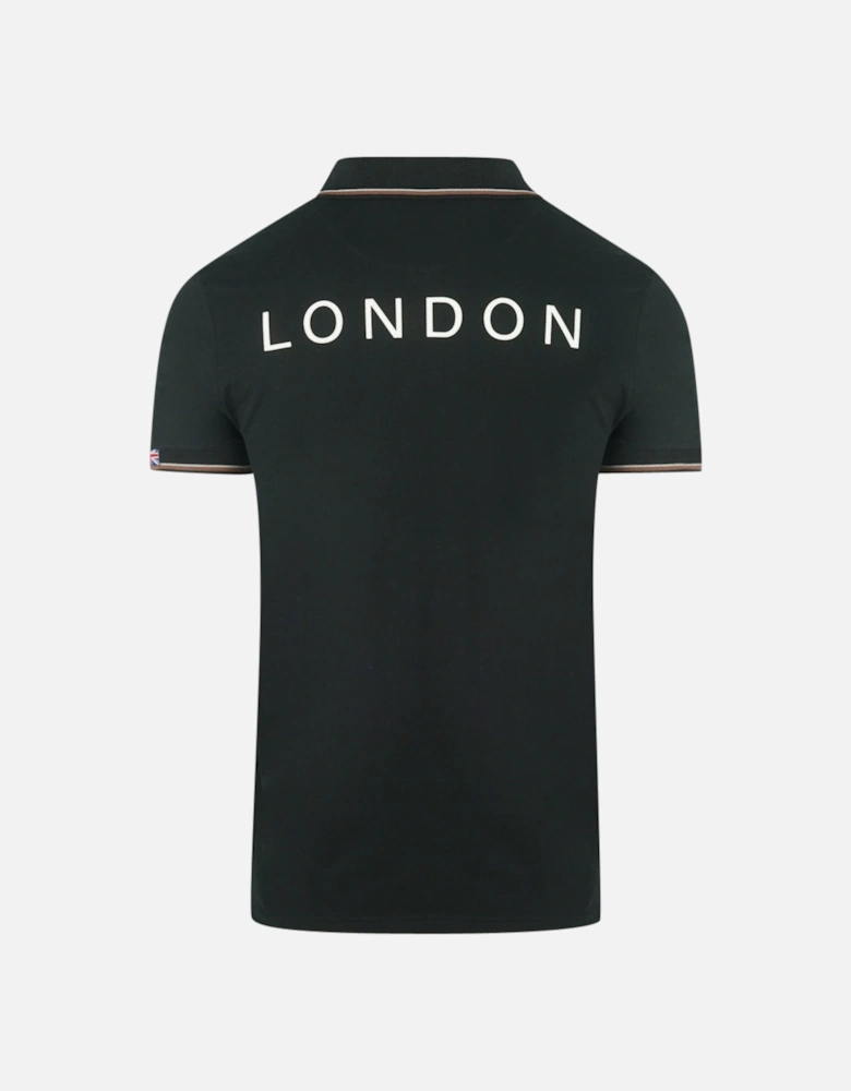 Aldis Crest Black Polo Shirt