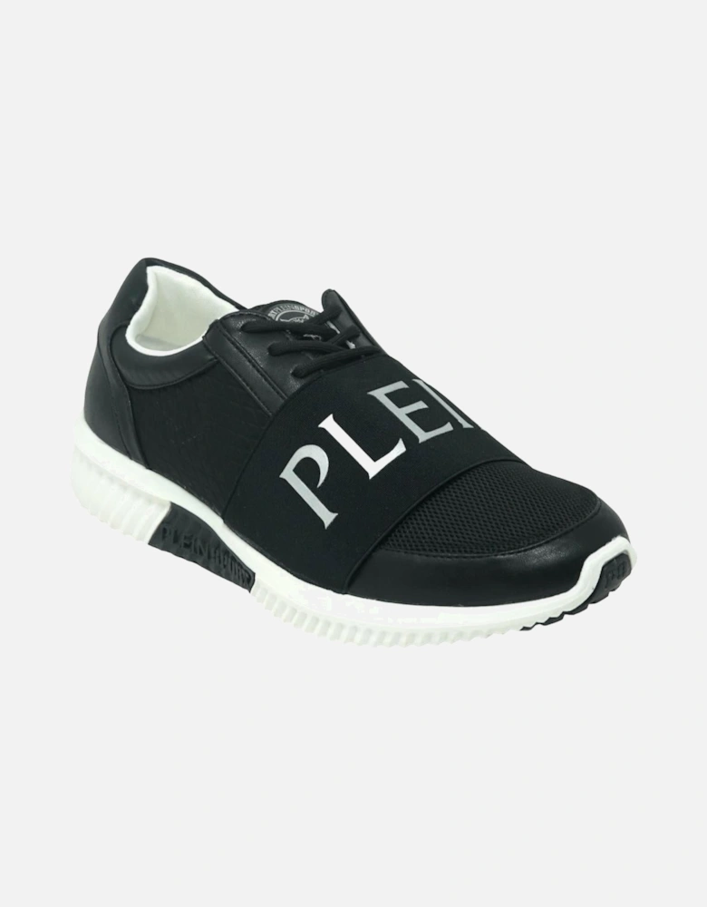Plein Sport Band Logo Black Sneakers