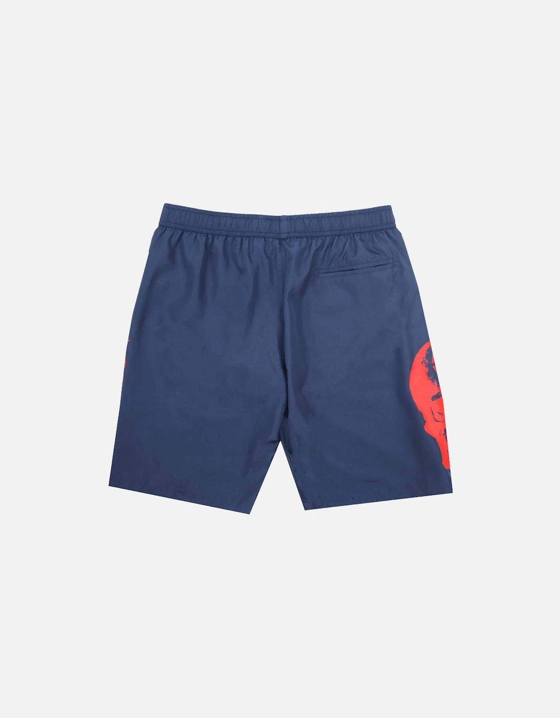 PP Skull Navy Blue Swim Shorts