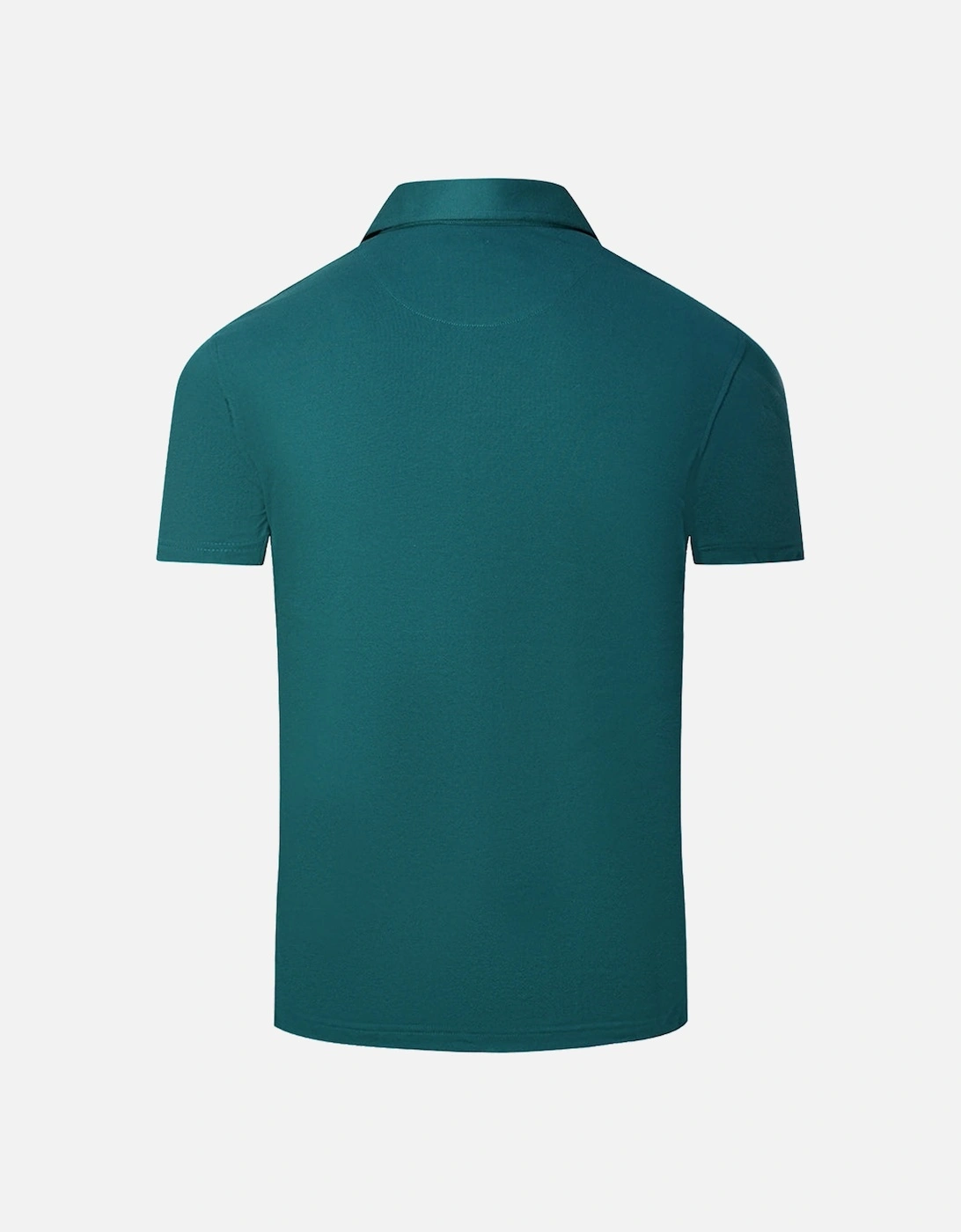 Aldis London Logo Green Polo Shirt