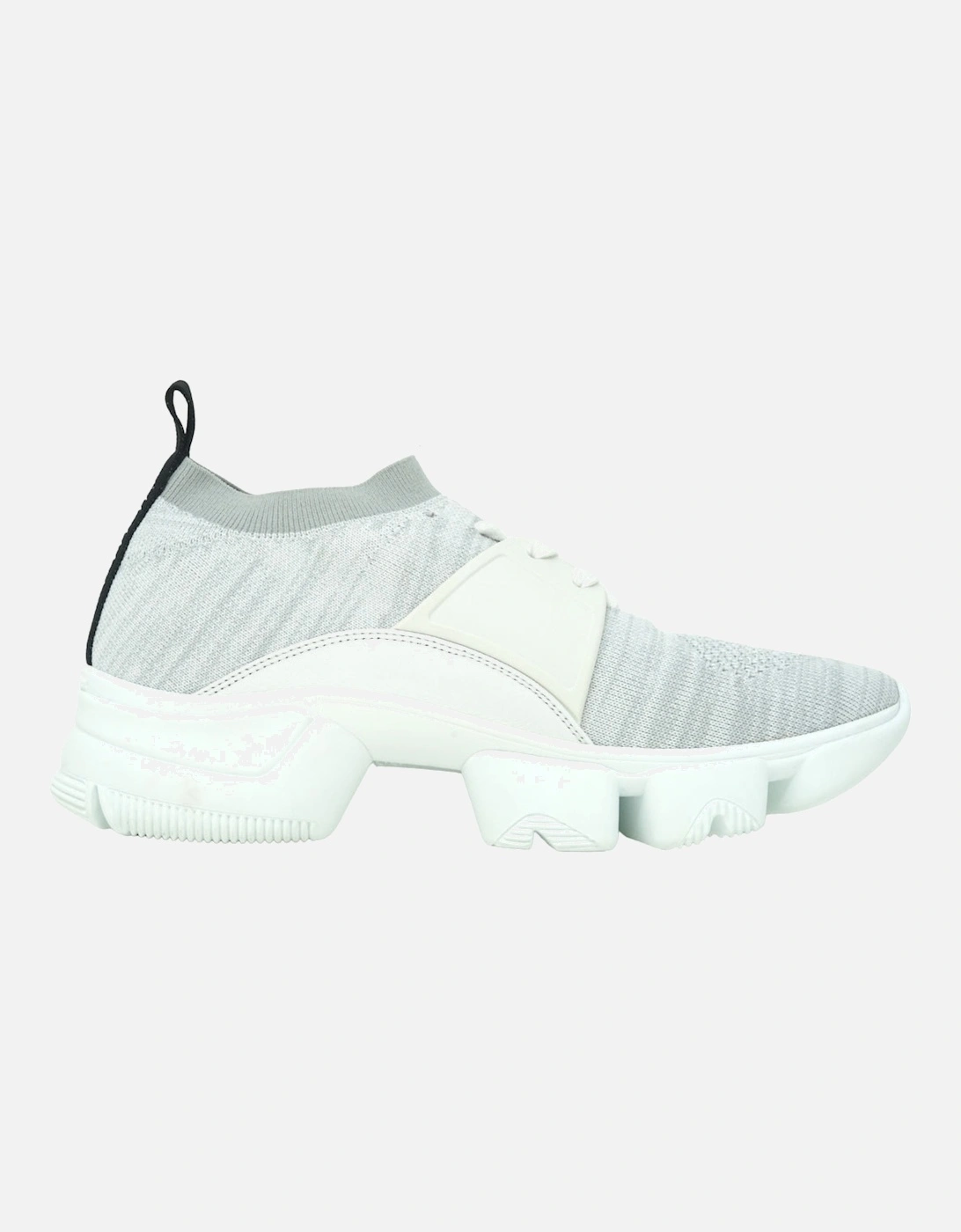 Jaw Sock Low Knitted White Trainers