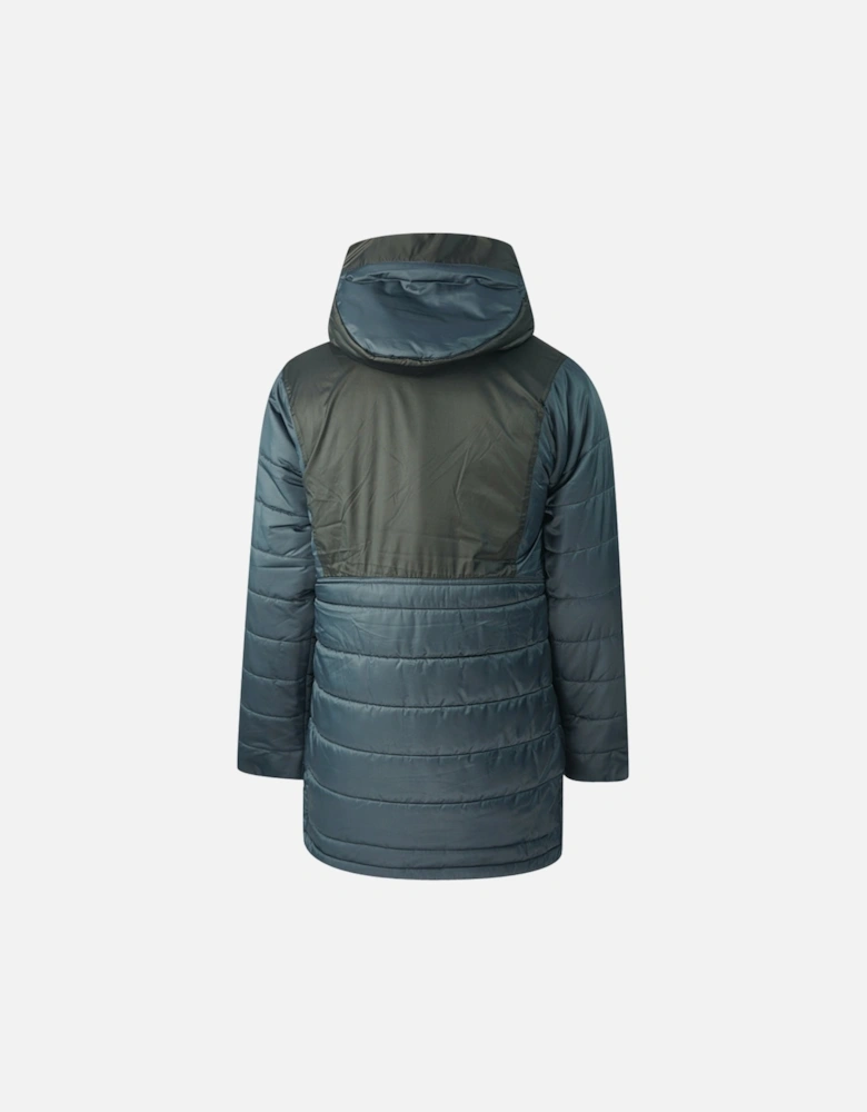 Bamberg Padded Blue Winter Long Jacket